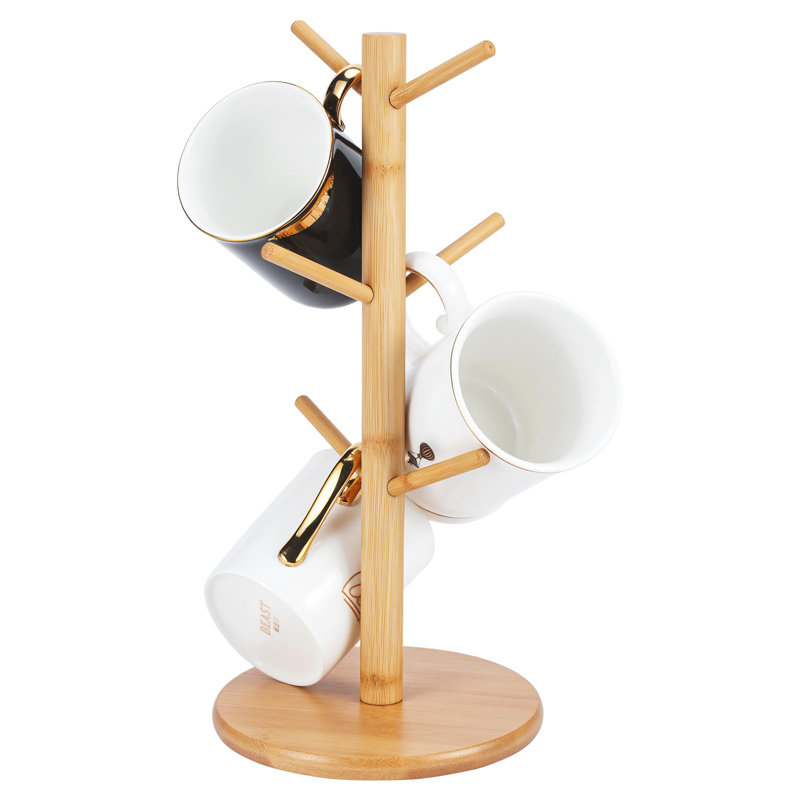 Makalyn Wood Mug Tree