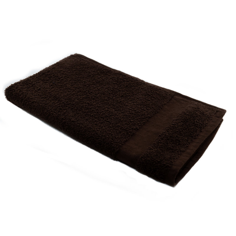 Ensemble de serviettes 12 pièces GS Bleach Proof Salon, Brun noisette