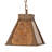 10" Wide Ferro Pendant