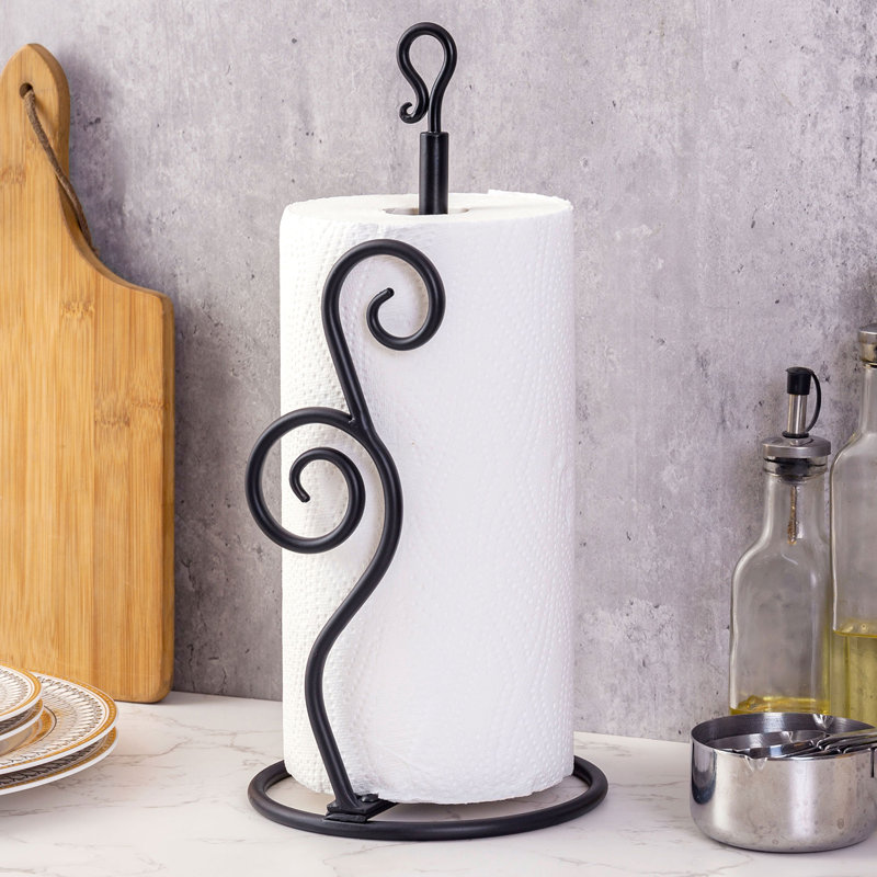 Iron Paper Towel Holder
