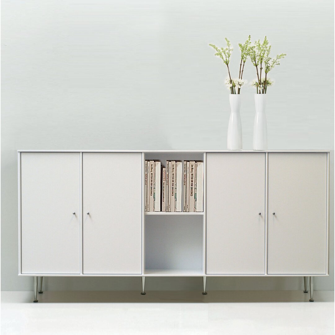 Highboard Wiebe aus Stahl 86 cm