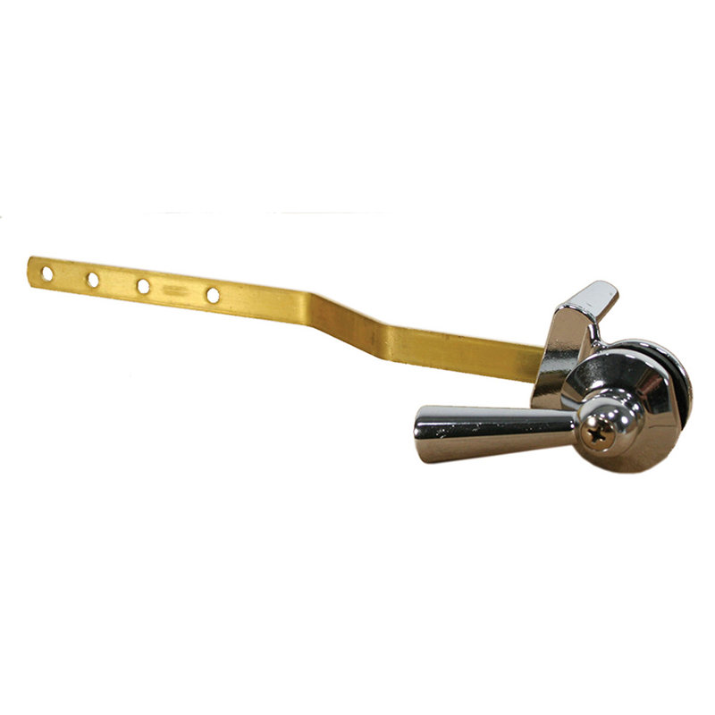 Universal Decorative Closet Tank Trip Lever, Chrome Plated