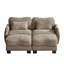 Causeuse avec repose-pieds mobile-130430797