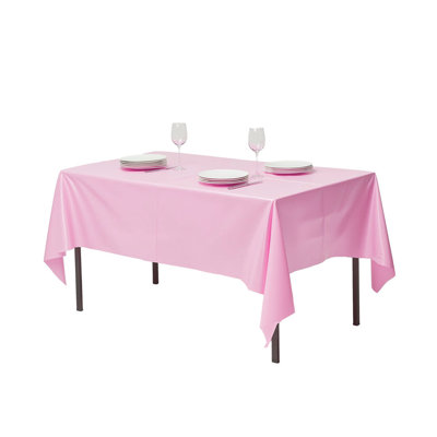 10-Pack Compostable Tablecloths for 6 FT Rectangle Tables (54''x108'')