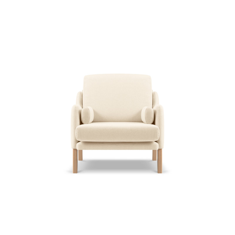 Selby Upholstered Armchair, Beige