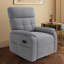 Fauteuil inclinable électrique pivotant à 270 ° - commande à bouton tactile - charge USB - support moelleux - assemblage facile?-115753314