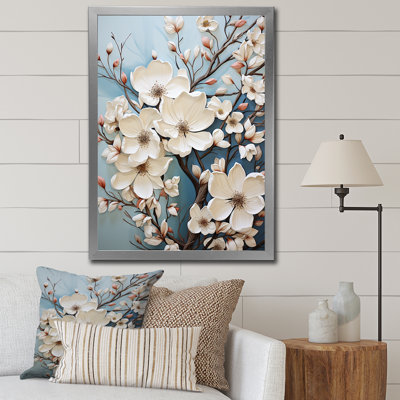 Dogwood Field Pointillism Collage V - impression