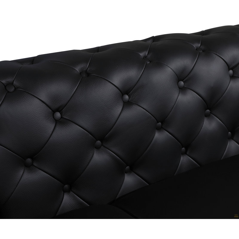 Fauteuil Global United en cuir italien pleine fleur 100 % véritable