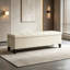 Banc de rangement avec repose-pieds-128969203