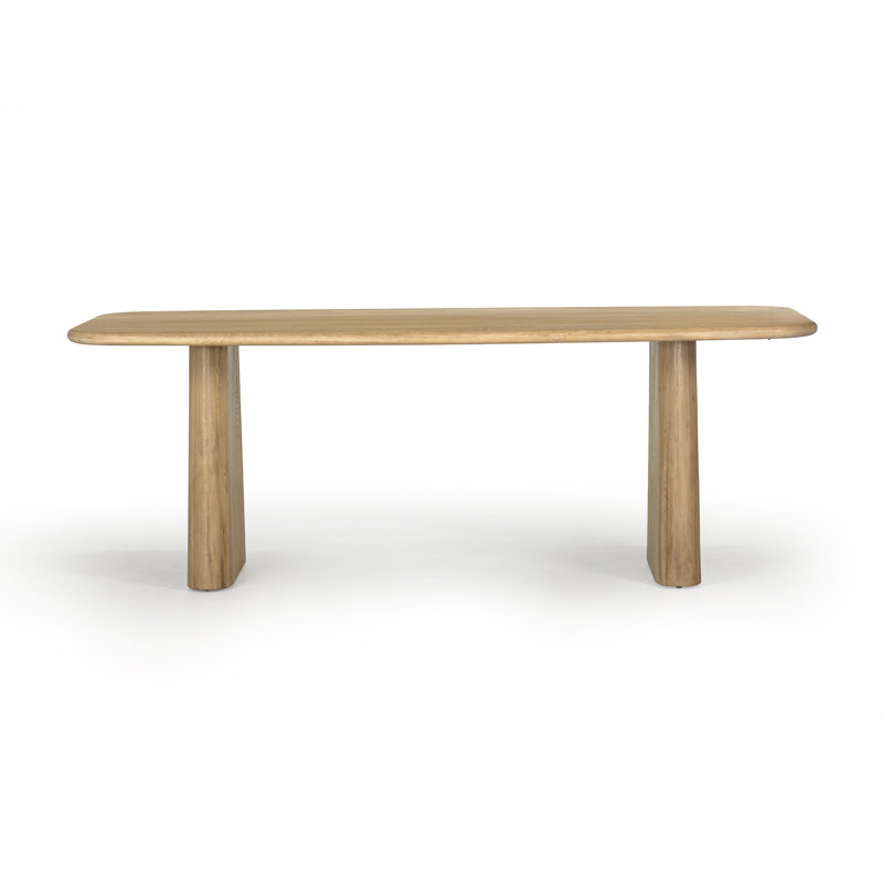 Daymon Oak Solid Wood Dining Table