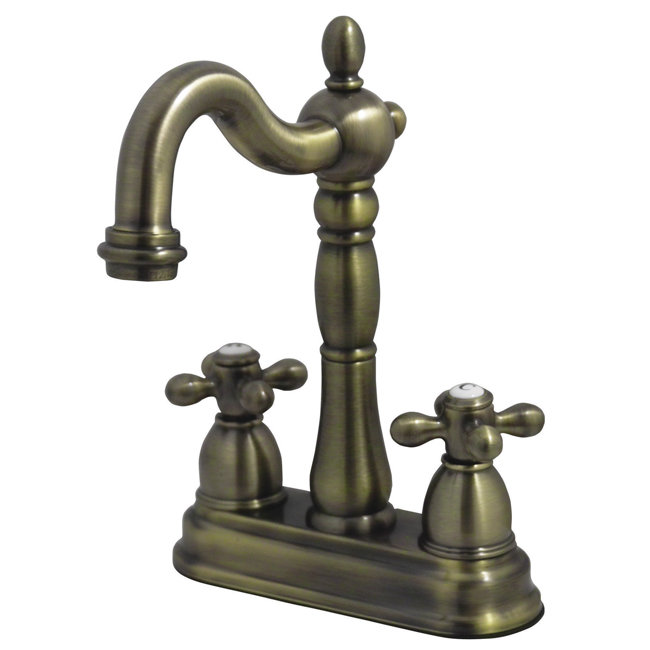 Heritage Bar Faucet, Polished Brass