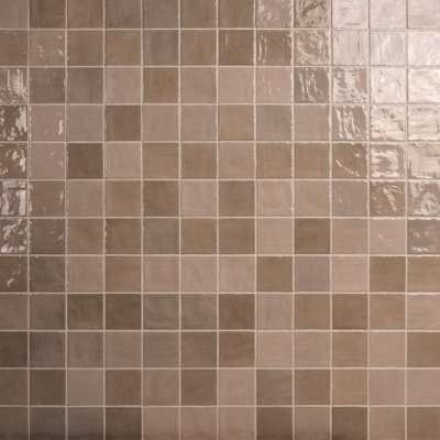 Karma 4" x 4" Glazed Ceramic Wall Tile (6.45 Sq. Ft. / Case)