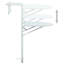 Tisdall Folding Outdoor Balcony Table , 60cm cm W 64cm cm D
