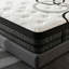 Matelas hybride 12 po en mousse viscoélastique gélifiée mi-ferme dans une boîte, plateau européen avec ressorts ensachés améliorés pour soulager la pression, certifié CertiPUR-US et OEKO-TEX-1977274502-1977274524