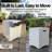 Propane Tank Cover 16", 20 LB Outdoor Tank Storage Hideaway Table For Gas Fire Pits, Concrete Tank Holder, Side Table-1739580610