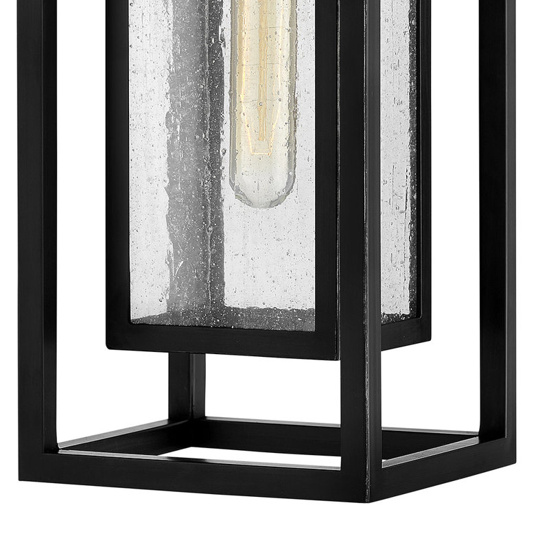 Republic Outdoor Low Voltage Hanging Lantern, Black