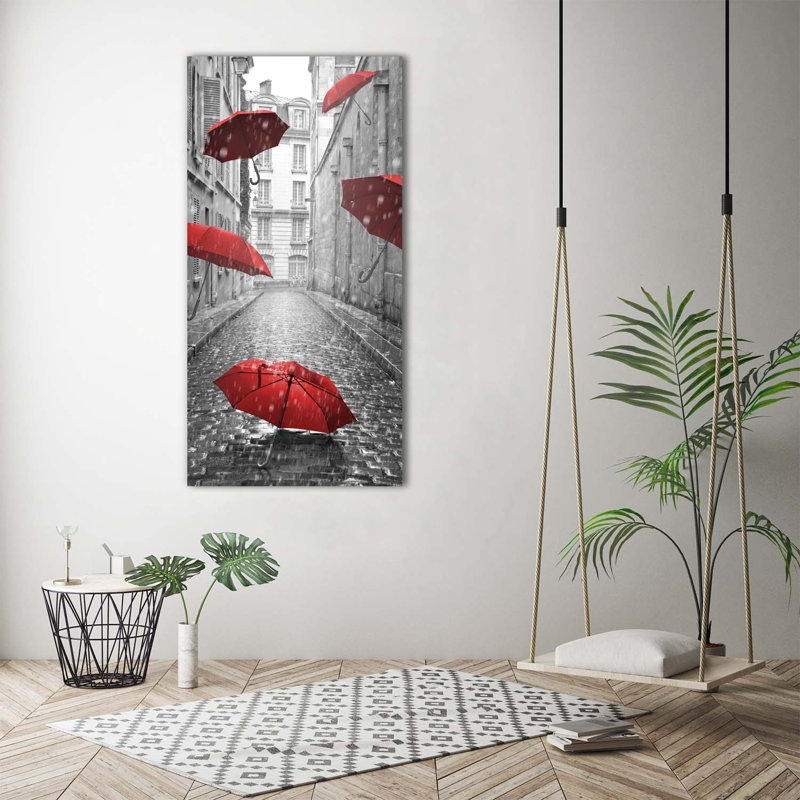 Parasol France - Wrapped Canvas Print