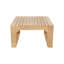 Solid Acacia Wood 6-piece Outdoor Patio Set: Sofa, Chairs, Table & Ottoman For Garden