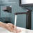 Matte Black Bathroom Basin Faucet With Side Spray And Elegant Appearance Sink Mixer Tap Ceramic Filler Classic Style