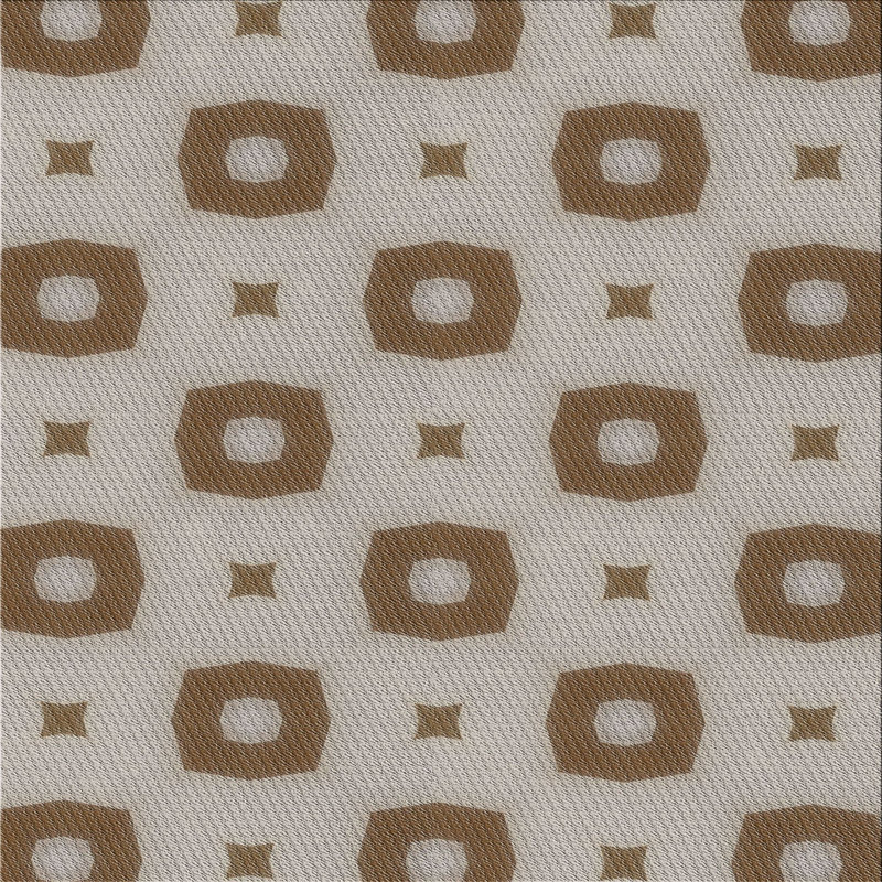 Sanmiguel Wool Geometric Indoor Rug, Square 4'