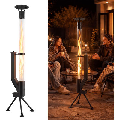 Tripod Pellet Space Heater