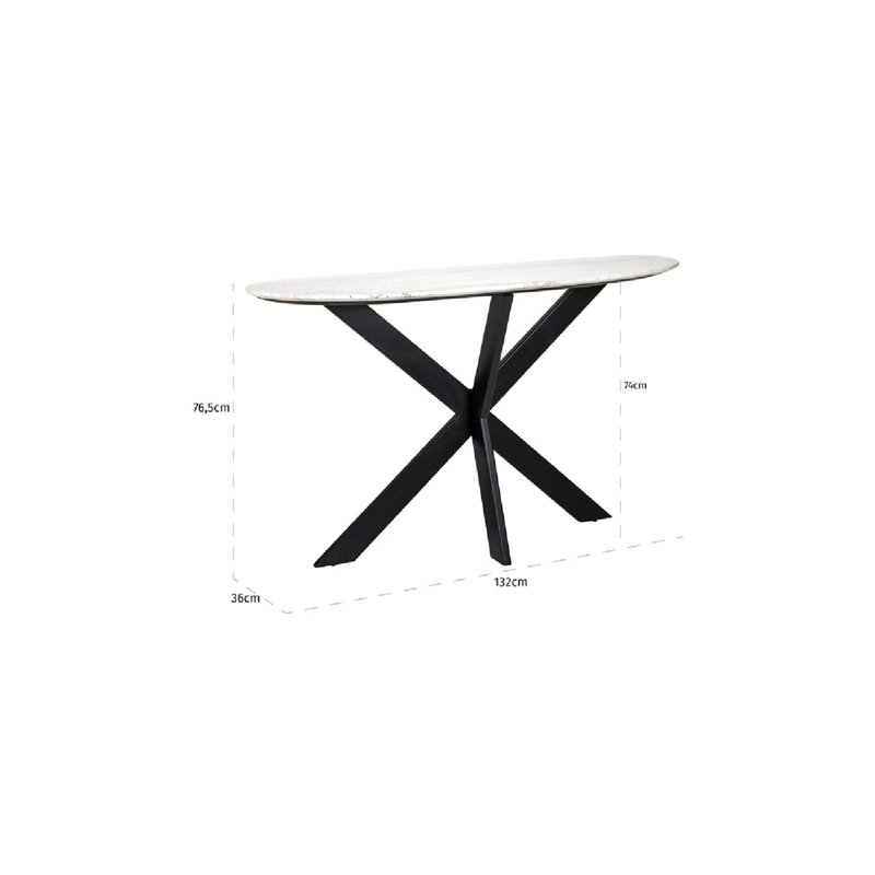 Trocadero 52'' W Console Table
