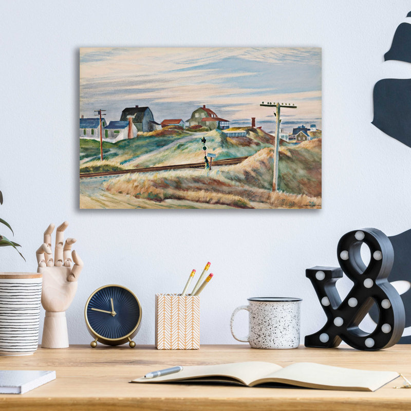 "Chalets à North Truro" par MASTERS, H 12 po x l 16 po x P 0,13 po