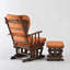 Chaise berçante et repose-pieds Azariyah Konfor-754865937-745961577