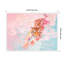 «Tiger Swim Vibrant Dopamine Landscape» par Honey Island Studio, reproduction d'art sur toile encadrée
