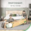 Matelas en mousse viscoélastique gélifiée 10 po Pedra-1568589483