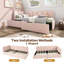 Upholstered Daybed with 2 Drawer-2079385480