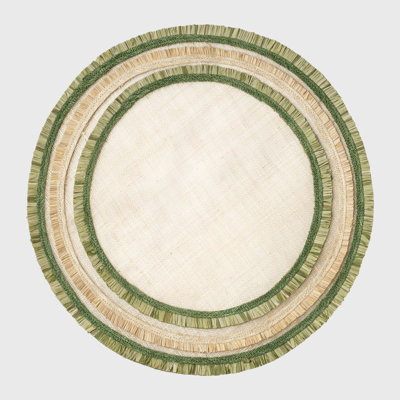 100% Abaca Round Placemats