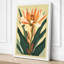 Orange Bloom Botanical - Wrapped Canvas-1955288870-1955288896