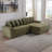 Daishun Corduroy Sectional-949420285-949420287