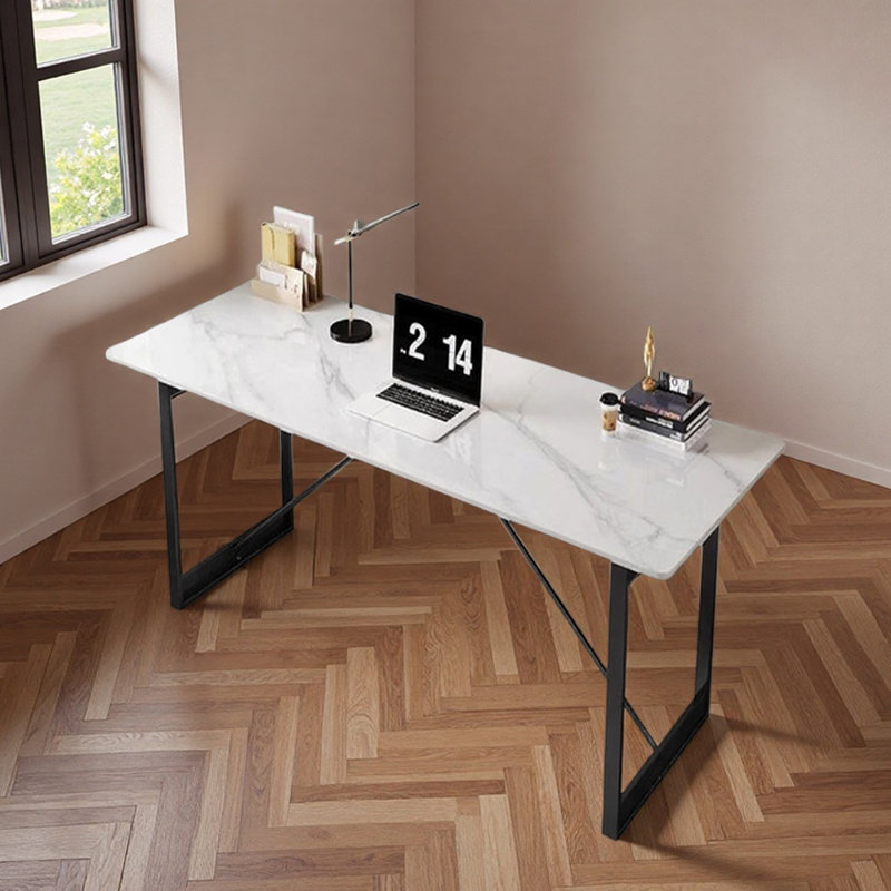 Bureau d'écriture Modern Light, Noir, H 29,52 po x l 47,24 po x P 23,62 po
