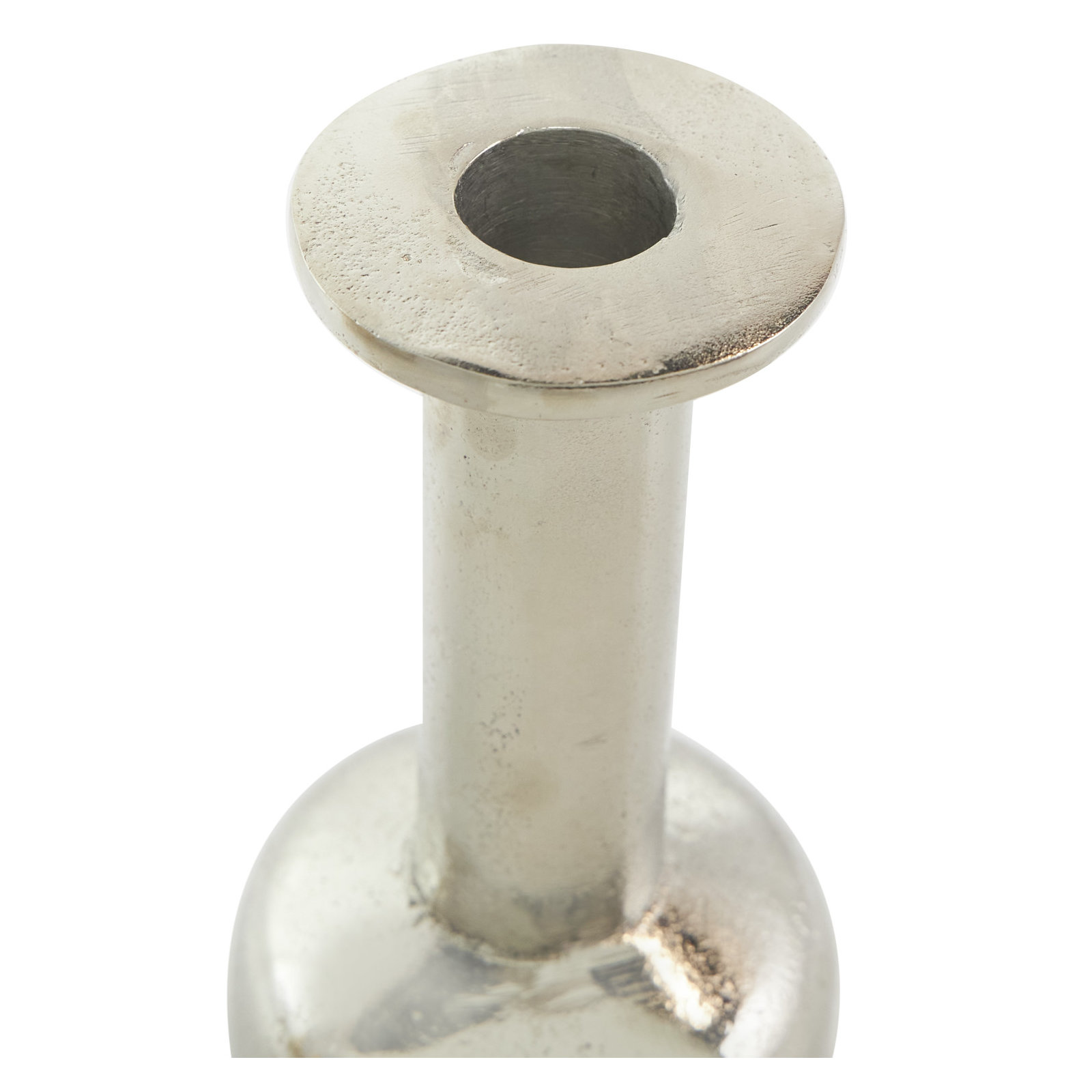 Galia Candlestick, Silver