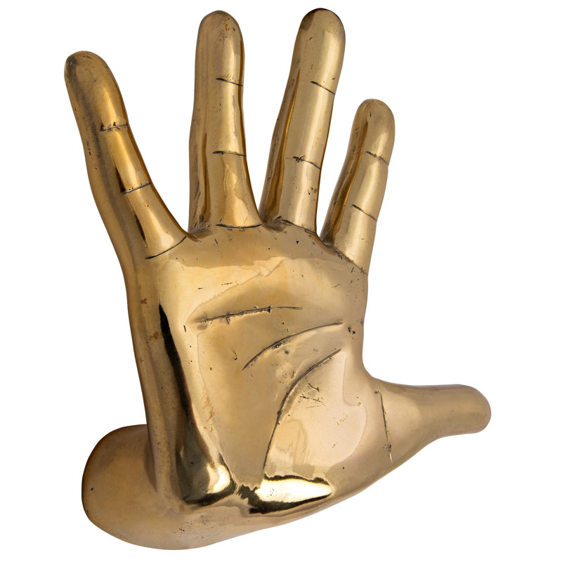Hand on the Wall Figurine