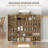 Freestanding Kitchen Pantry Storage Cabinet