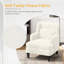 Chaise d'appoint rembourrée et rembourrée-1829007116