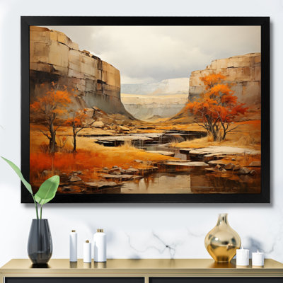 Bold Landscape Canyon Desert IV - Canyon Wall Decor