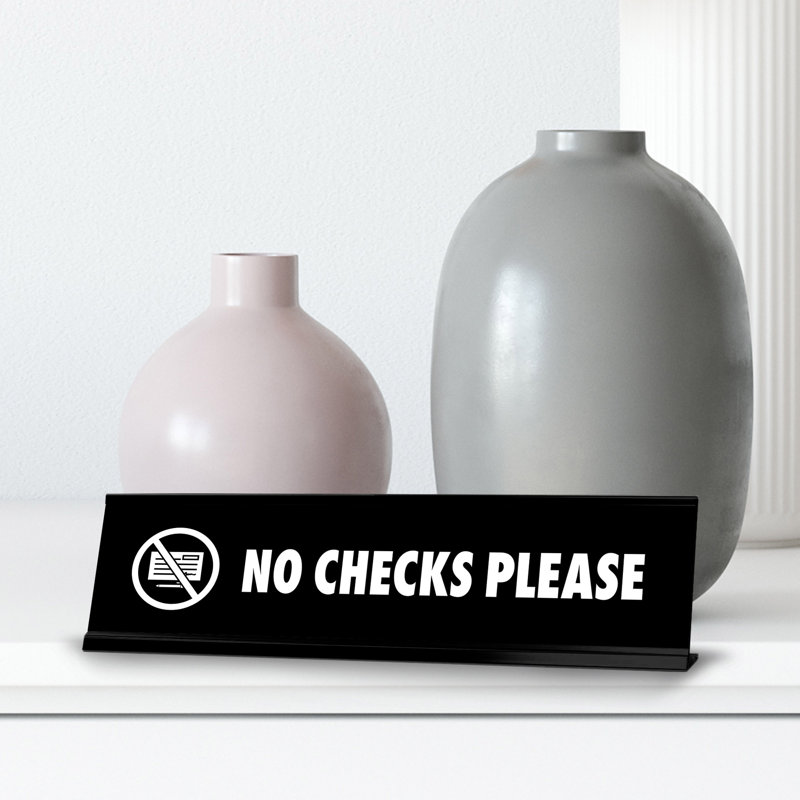 Desk Sign