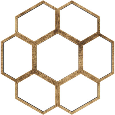 40"OD x 17 1/8"ID x 1"P Florin Architectural Grade PVC Pierced Ceiling Medallion, Antiqued Bronze
