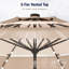 Parasol lumineux 120 "avec manivelle-1959936708