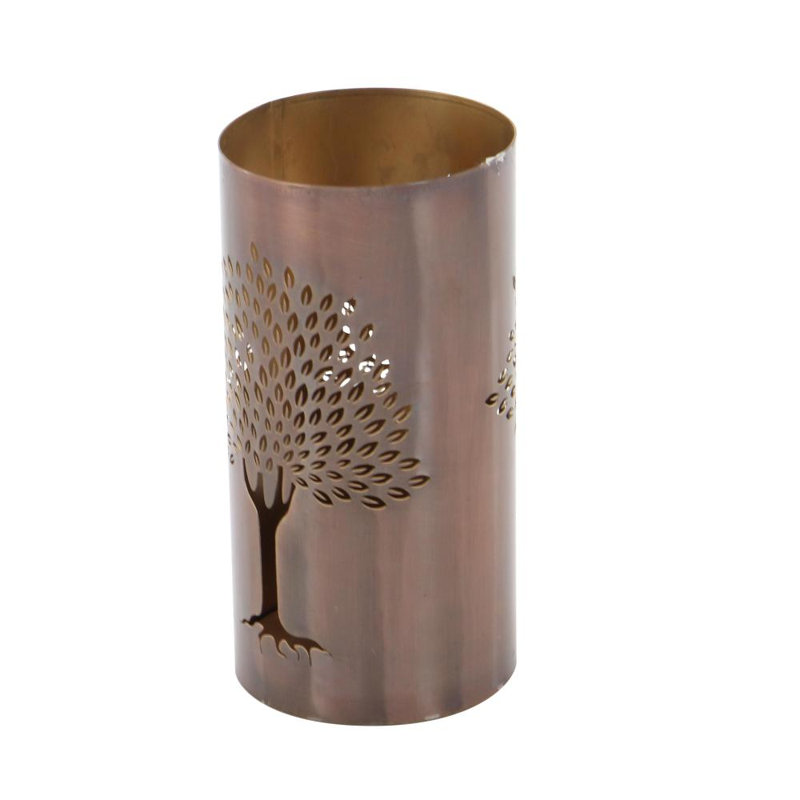 Ensemble de porte-votives en métal 3 pièces