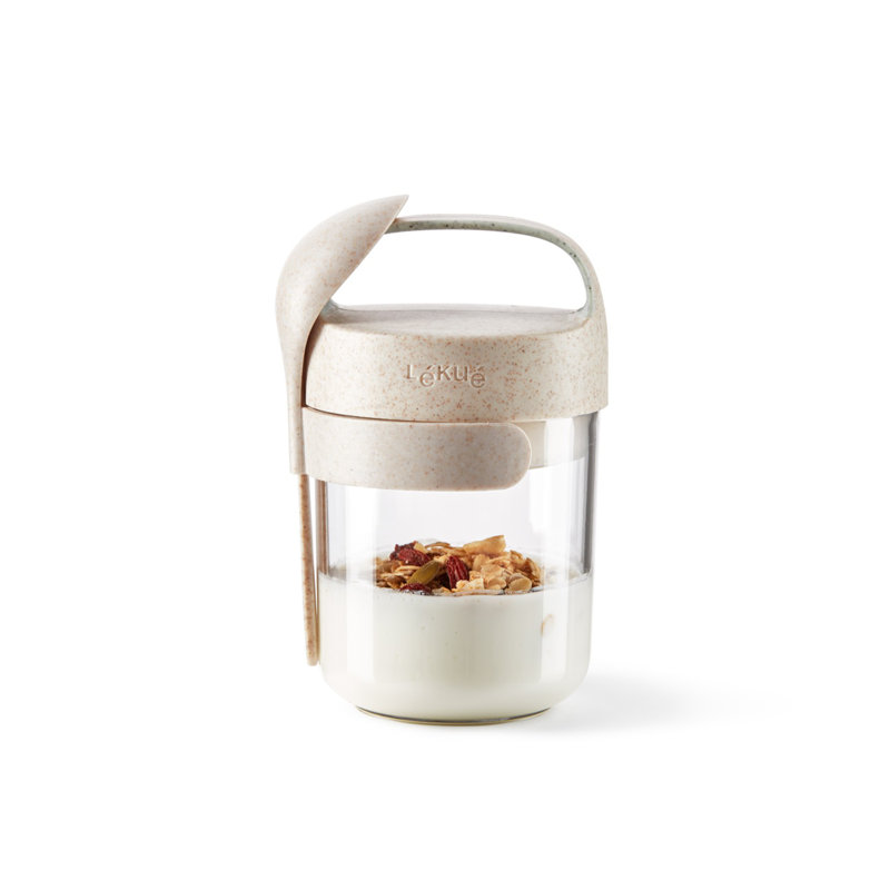 Lékué Jar To Go Organic, 13.5 oz (400 ml)