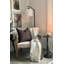 Fauteuil d'appoint rembourré Natural Lin