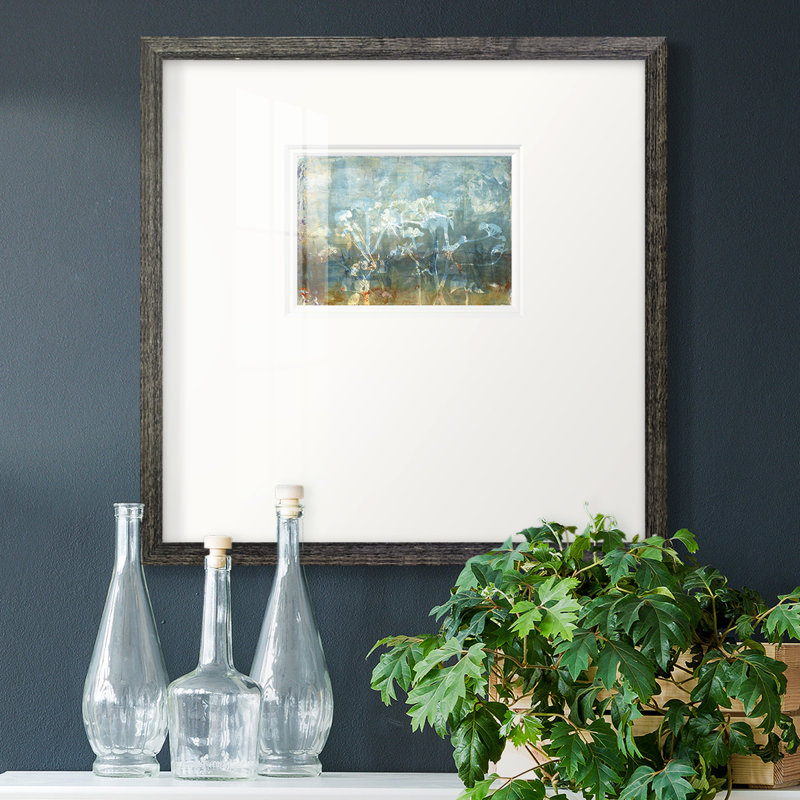 Bord de l'eau - peinture à cadre unique, L 17 po x H 17 po