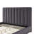 Dark Grey Queen Bed
