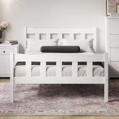 Throop Solid Wood Bed