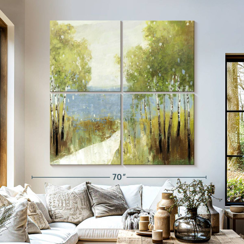 Harnek Serenity Path, 57" H x 57" W